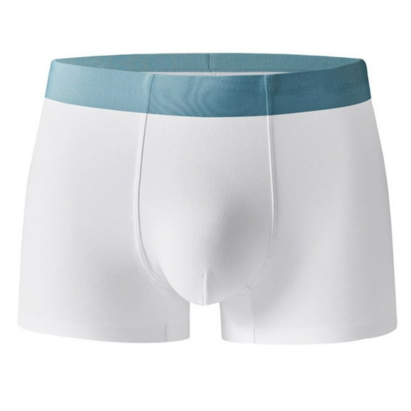 Fewfanhot Men's No-Seam Comfort Boxer Briefs - Stretchy Breathable Four-Corner Shorts For All-Day Freshness In Fall Season