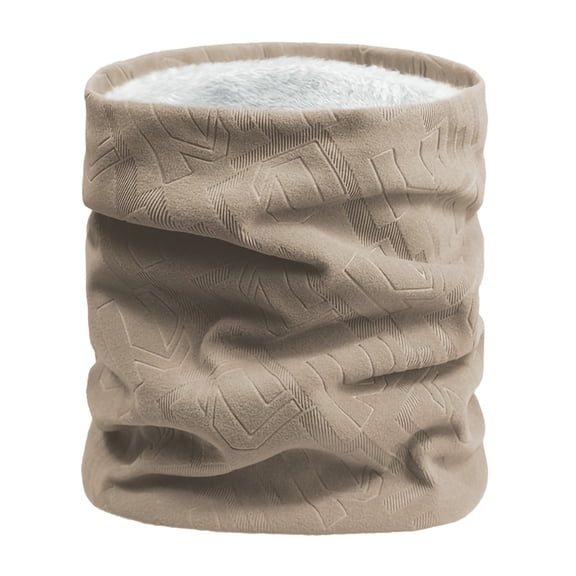 Fewfanhot Men's Outdoor Scarf Windproof Cold Protection Neck Warmer for Daily Casual Wear and Versatile Use in Fall Winter