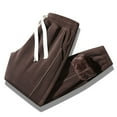 thumbnail image 1 of Fewfanhot Men's Pants Sherpa Lined Sweatpants Winter Warm Fleece Lined Sweatpants with Pockets Fleece Jogger Pants, 1 of 3