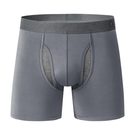Fewfanhot Men's Breathable Cotton Boxer Shorts - Cool & Relaxed Fit Moisture Wicking Underwear Boxers for Men Husband Boyfriend