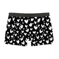 thumbnail image 1 of Fewfanhot Men's Special Print Boxer Briefs - Elastic Waist Casual Underpants Comfortable Breathable Valentines Day Gifts, 1 of 2