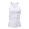 thumbnail image 1 of Fewfanhot Men's Tank Tops Breathable Sleeveless Muscle Quick Dry Shapewear Compression Shirts for Active Male, Size M-3XL, 1 of 4