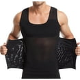 thumbnail image 1 of Fewfanhot Men's Tank Tops Breathable Sleeveless Muscle Quick Dry Shapewear Compression Shirts for Active Male, Size S-3XL, 1 of 6