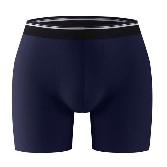 Fewfanhot Men's Triangle Underpants - Solid Color Airy Lightweight Three-Corner Shorts With Elastic Waistband For All-Day Comfort