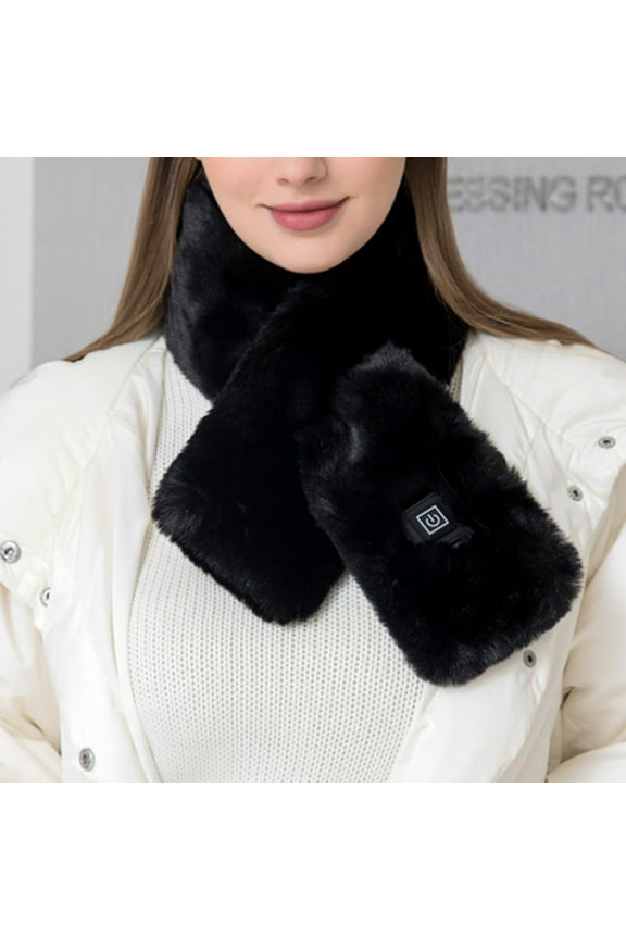 Fewfanhot Neck Heating Pad-Three Temp Setings-USB Powered By Power Bank,Heated scarf for Women/Men(Without Power Bank)