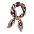 thumbnail image 1 of Fewfanhot Neckerchief Scarf, Satin Silk Linen Pleated Scarf Narrow Head Wrap Scarf for Decoration, Braided Hair Tie Scarves for Women, Handbag Scarfs, 1 of 2