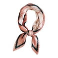 thumbnail image 1 of Fewfanhot Neckerchief Scarf, Satin Silk Linen Pleated Scarf Narrow Head Wrap Scarf for Decoration, Braided Hair Tie Scarves for Women, Handbag Scarfs, 1 of 2