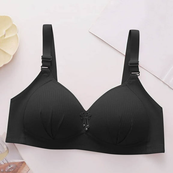 Fewfanhot New Arrival Womens No Steel Rim Bra Ultra Soft Stretch Nylon Comfort Wireless Everyday Wear Sexy Underwear Solid Color