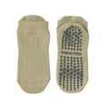 thumbnail image 1 of Fewfanhot Non Slip Gripper Ankle Socks, Ribbed Low Cut Breathable Yoga Pilates Barre Floor Socks for Women Fitness, 1 of 1