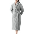 thumbnail image 1 of Fewfanhot Pajamas for Women Set Plush Soft Fleece Bathrobes Nightgown Ladies Pajamas Sleepwear Housecoat, 1 of 9