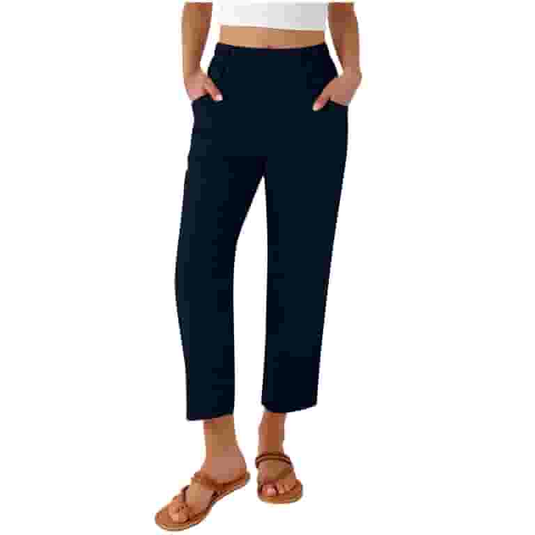 Fewfanhot Pants for Women Dress Pants Business Casual High Waisted Ankle Length Elastic Waist Comfortable Long Pants - Walmart.com Fewfanhot Pants for Women Dress Pants Business Casual High Waisted Ankle Length Elastic Waist Comfortable Long Pants - Walmart.com