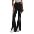 thumbnail image 1 of Fewfanhot Pants for Women Flare Leggings Split High Waisted Bootcut Casual Workout Yoga Pants, 1 of 6