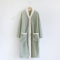thumbnail image 1 of Fewfanhot Premium Robes for Women - Super Soft Fluffy Cozy Fleece Sleepwear Bathrobe Plush Long Nighgown, 1 of 4