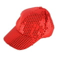 thumbnail image 1 of Fewfanhot Sequin Baseball Cap for Men Women, Glitter Sparkle Party Hat with Curved Brim Shiny Fashion Cap for Festival Performance Daily Wear Gift, 1 of 3