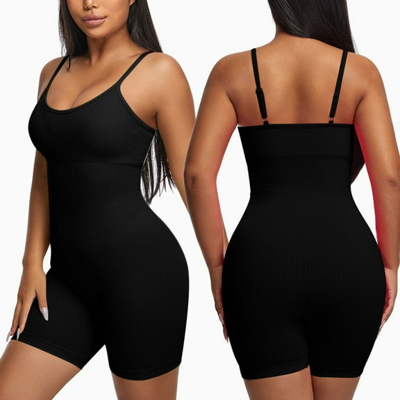 Fewfanhot Shapewear Tummy Control Bodysuit for Women: Sculpting Shaper Tank Top Bodysuits & Smooth Waist Yoga Jumpsuit
