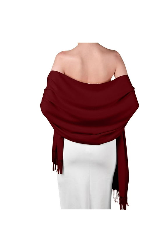 Fewfanhot Shawl Wraps for Women Large Fall Winter Scarf Soft Shawls and Wraps for Evening Dresses Shawl for Wedding