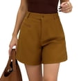 thumbnail image 1 of Fewfanhot Summer Shorts for Women Summer Dressy High Waisted Shorts Wide Leg Comfy Work Casual Shorts, 1 of 6