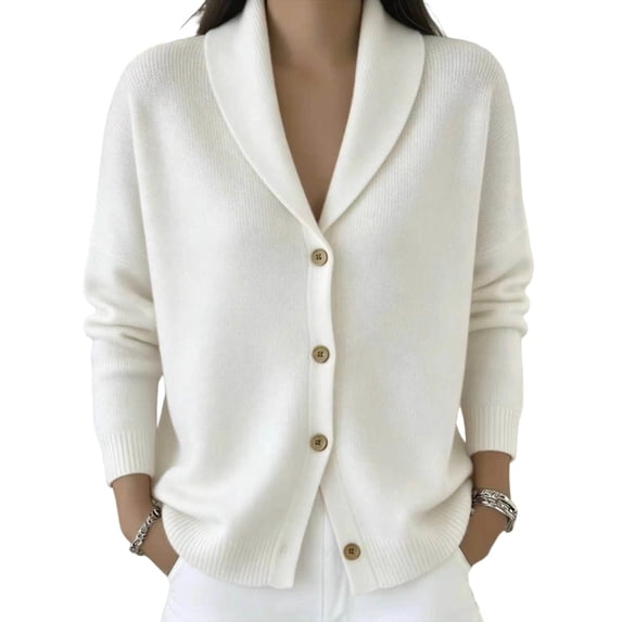 Fewfanhot Sweaters for Women Lightweight Cardigan Knit Button Knit Tops Business Casual Office Wear
