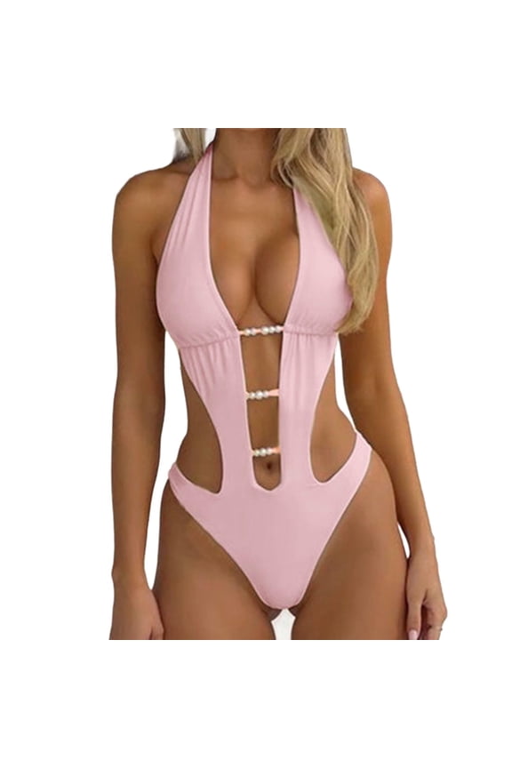 Swim Suits for Women 2026 One Piece Swimsuit G String Women Bathing Suit for Women Plunging Womens Swimsuits Bathing Suits
