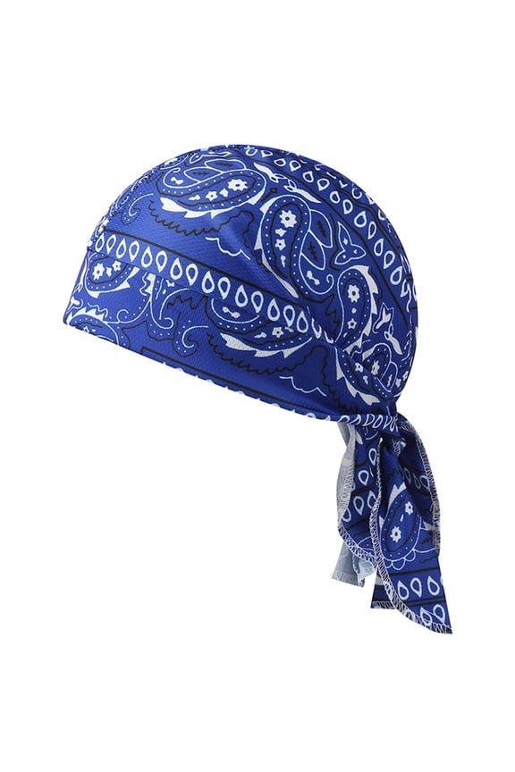 Fewfanhot Unisex Rag Skull Caps for Men Sweat Wicking Doo Rags Cooling Helmet Liner Cycling Motorcycle Bandana