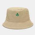 thumbnail image 1 of Fewfanhot Unisex St. Patrick's Day Print Bucket Hat Adjustable Festival Fisherman Hat for Outdoor Sun Protection and Holiday Parties, 1 of 5