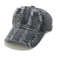 thumbnail image 1 of Fewfanhot Unisex Vintage Washed Distressed Baseball Cap, Fashion Sun Hat with Faded-Look for Casual Outdoor Style, 1 of 3