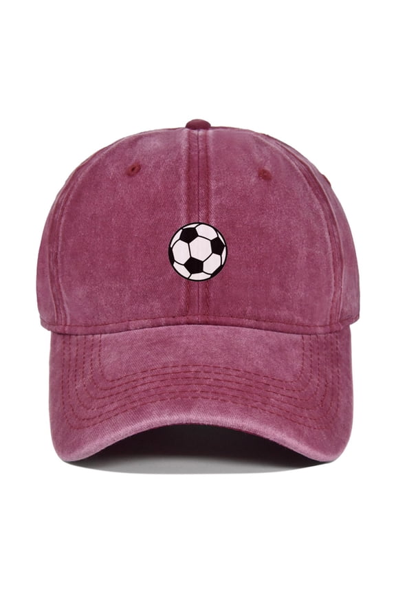 Vintage Distressed Dad Hat Washed Cotton Baseball Cap, Plain Fabric Adjustable Curved Brim Sun Hat for Men Women Daily Outdoor