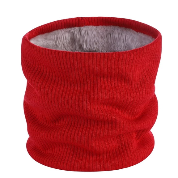 Fewfanhot Winter Neck Gaiter for Men Women Soft and Warm Neck Warmer Scarf Windproof Shawl Cover for Skiing Riding
