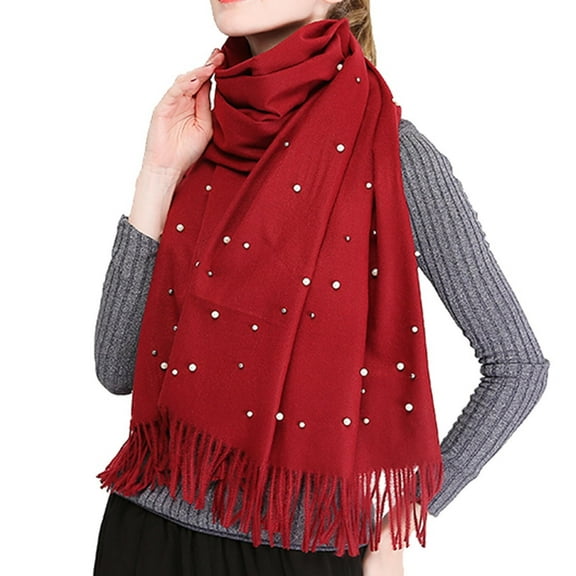 Fewfanhot Winter Scarfs for Women - Fashion Scarf, Long Blanket Scarf, Chunky Winter/Fall Women's Shawls and Wraps