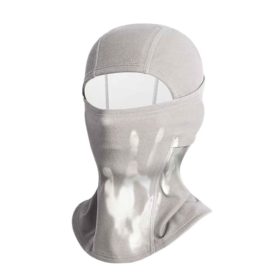 Fewfanhot Winter Ski BalaclavaHat & Neck Gaiter Integrated Design, Windproof Waterproof Face Mask for Skiing, Snowboarding & Mountain Hiking