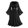 thumbnail image 1 of Fewfanhot Women Dresses Plus Size Renaissance Dress for Women Medieval Fairy Halloween Dress, 1 of 8