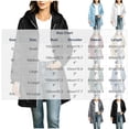 thumbnail image 1 of Fewfanhot Women Mid-Length Hooded Waterproof Rain Jacket, Full Zip Elastic Cuff Windbreaker, Lightweight Long Outdoor Coat with Pockets S-3XL, 1 of 9