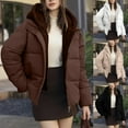 thumbnail image 1 of Fewfanhot Women Winter Clothes Puffer Jacket Winter Warm Coats Hooded Quilted Jackets with Hood, 1 of 10
