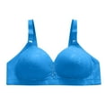 thumbnail image 1 of Fewfanhot Women's Bras Solid Color No-Steel Ring Push Up Breathable Underwear Soft Everyday Daily Bras Plus Size, 1 of 5