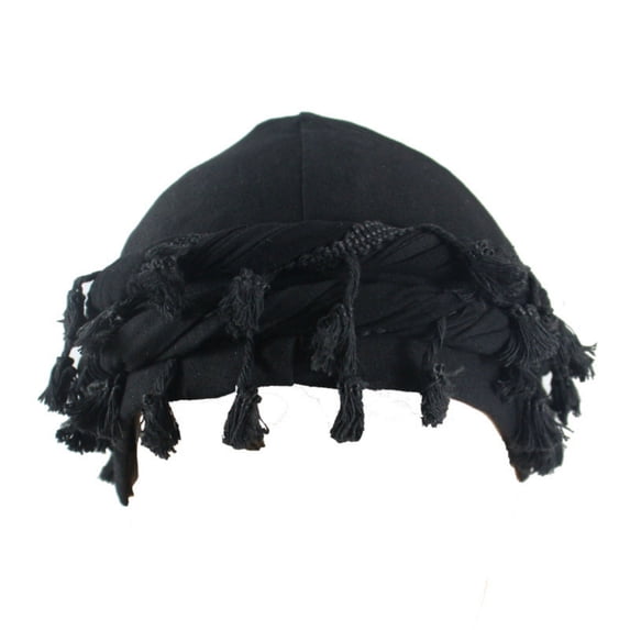 Fewfanhot Women's Breathable Head Scarf - Lightweight Soft Satin with Tassels , Versatile Head Wrap for Hiking, Cycling & Daily Use