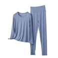 thumbnail image 1 of Fewfanhot Women's Classic ModalCotton Sleepwear Set, Assorted Color Short Sleeve Pajamas for Spring Summer and Comfortable Nightwear, 1 of 5