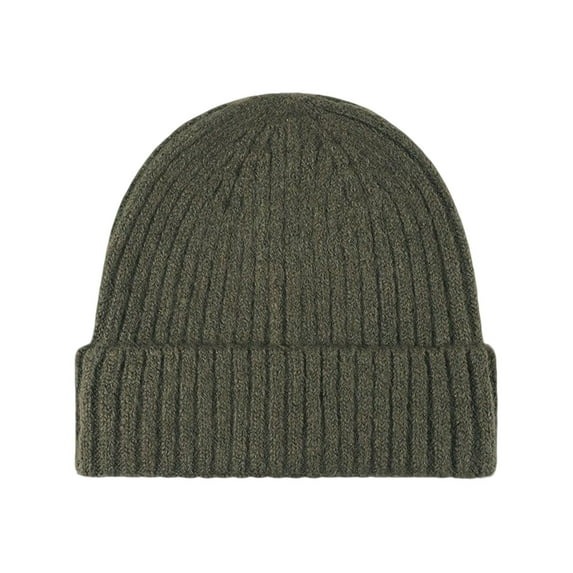 Fewfanhot Women's Fashion Winter Knit Beanie Hat - Slim Fit Solid Color Style Hat Comfortable Thermal Headwear