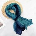 thumbnail image 1 of Fewfanhot Women's Fashionable Soft Versatile Silk Fabric Floral Shawls Scarves Perfect for Daily Wear, 1 of 2