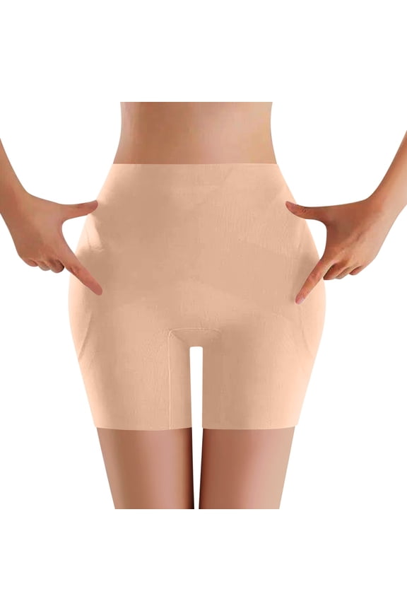 Women's High Waist Lace Trim Zipper Shapewear Shorts, Tummy Control Butt Lifter Compression BodyShaper, Underwear for Women S-3XL