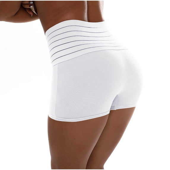 Fewfanhot Women's High Waist Mesh & Lace Tummy Control Shapewear Shorts, Butt Lifter Compression BodyShaper, Thigh Slimmer, Underwear for Women, S-2XL