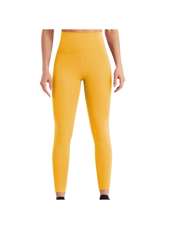 Women's High Waist Seamless Butt-Lifting Leggings, Stretchy Tummy Control Workout Pants, Breathable Full-Length Fitness Tights, S-2XL