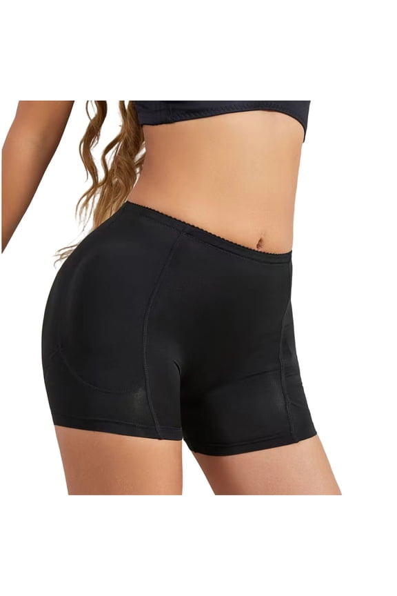 Women's High Waist Tummy Control Shapewear Yoga Shorts, Seamless Compression BodyShaper, Mid-Thigh Butt-Lifter Underwear, M-2XL