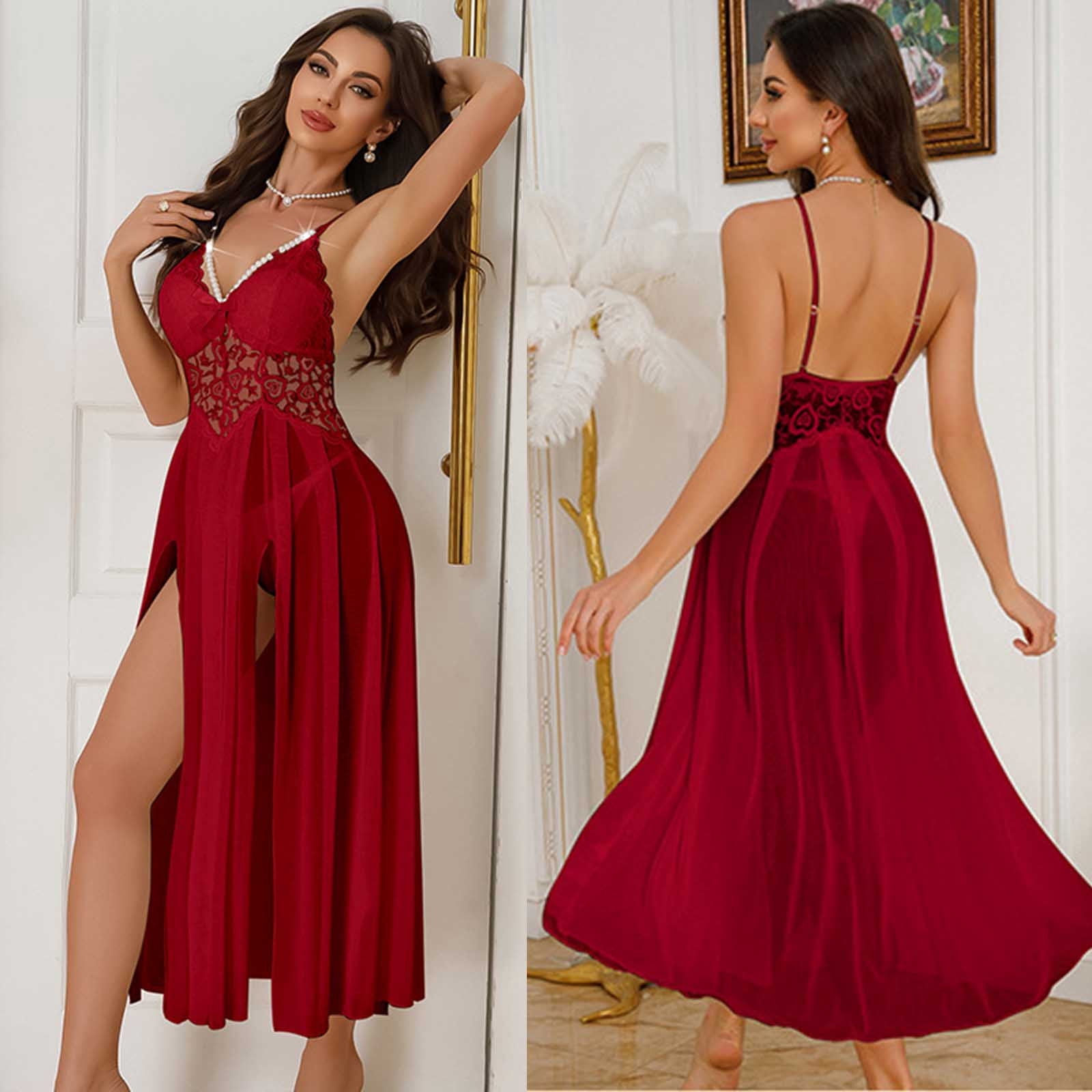 Fewfanhot Women's Lace Dress, Embroidery LaceUp Camisole and TBack — free download