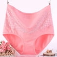 thumbnail image 1 of Fewfanhot Women's Large Size 100% Cotton High-Waist Solid Color Panties - Sexy Soft Briefs for All-Day Wear, 1 of 5