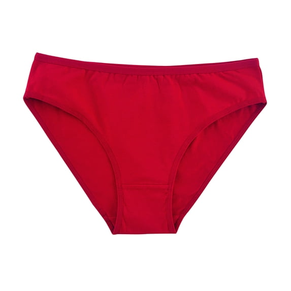 Fewfanhot Women's Plus Size Seamless Cotton Mid-Waisted Tri-Cut Briefs Butt-Lifting Stretchy Comfy Underwear Full Coverage Panties for Curvy Figures & Daily Use