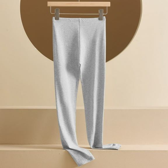 Fewfanhot Women's Plus Size Thermal Leggings with Comfortable Fit for Cold Seasons Outdoor Wear and Homewear Sleepwear