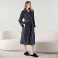 thumbnail image 1 of Fewfanhot Women's Plush Robe - Cloudlike Softness Comfort, Spa Nights & Mornings Cozy Self-Care at Home, 1 of 3