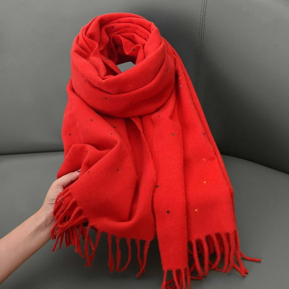 Fewfanhot Women's Scarf Warm Neck Head Shawl Wraps Breathable Lightweight Winter Fashion Accessories Gift Package