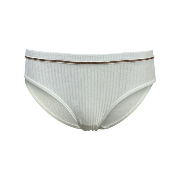 Fewfanhot Women's Seamless Ice Silk Solid Color Underwear Lingerie Panties - Mid Waisted Soft and Comfortable Panties for Everyday Wear