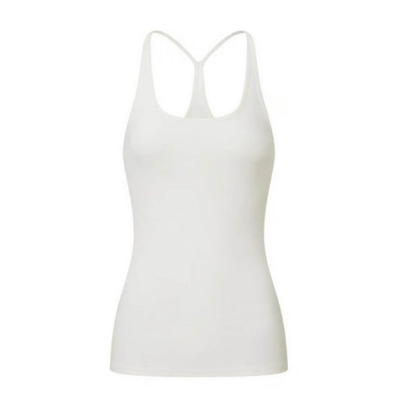 Fewfanhot Women's Sleeveless Camisole Top Round Neck Basic Strap Style for Everyday Layering and Comfortable Casual Wear